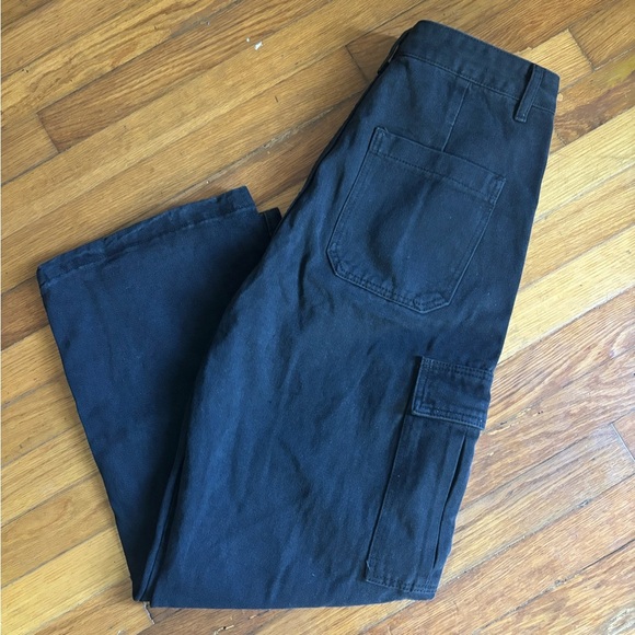 Men’s Black Barrel Jeans Size M/30 - Picture 3 of 3